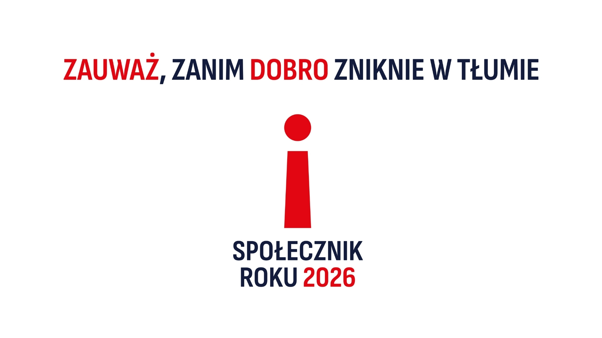 Trwa nabór do Konkursu „Społecznik Roku” 2026. Znasz kogoś, kogo warto zauważyć?